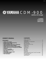 Yamaha CDM-900 User manual