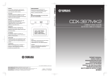 Yamaha CDX-397MK Owner's manual