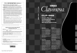 Yamaha CLP555 User manual
