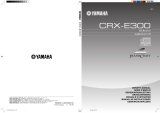 Yamaha CRX-E300 Owner's manual