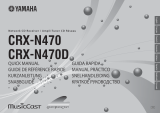 Yamaha CRX-N470 Owner's manual