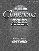 Yamaha CVP-600 User manual