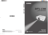 Yamaha DPX-1300 Owner's manual