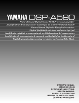 Yamaha DSP-A590 Owner's manual