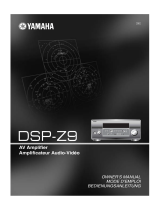 Yamaha DSP-Z9 Owner's manual