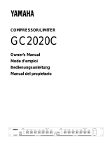 Yamaha GC2020C Owner's manual