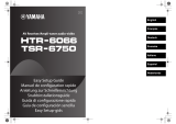 Yamaha HTR-6066 Owner's manual