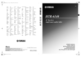 Yamaha RX-V463 Owner's manual