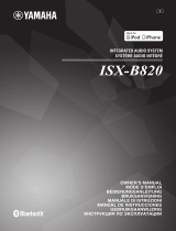 Yamaha ISX-B820 Emerald Green User manual