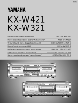 Yamaha KX-W421 Owner's manual