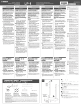 Yamaha LP-1 Assembly Instructions