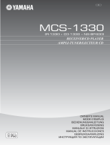 Yamaha MCS-1330 Owner's manual