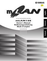 Yamaha mLAN16E Owner's manual