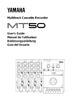 Yamaha MT50 User manual