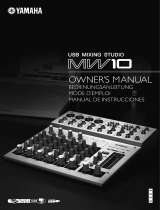 Yamaha MW10 User manual