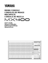 Yamaha MX400 User manual