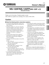 Yamaha NS-125F Owner's manual