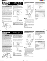 Yamaha NS-90 Owner's manual