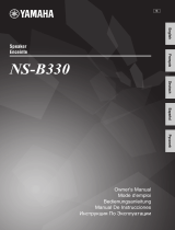 Yamaha NS-B330 Black User manual