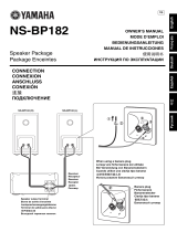 Yamaha NS-BP182 Piano Black User manual