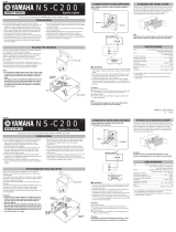 Yamaha NS-C200 Owner's manual