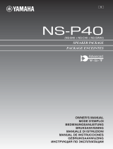 Yamaha NS-C20 Owner's manual
