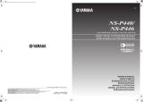 Yamaha NS-P440 Owner's manual