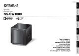 Yamaha NS-SW1000 Owner's manual