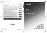 Yamaha R-N301 Silver User manual