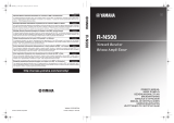 Yamaha R-N500 Silver User manual