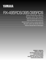 Yamaha RX-495RDS User manual