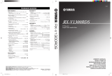 Yamaha RX-V1300 Owner's manual