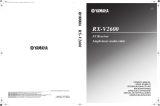 Yamaha RX-V2600 Owner's manual