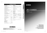 Yamaha RX-V340RDS Owner's manual