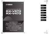 Yamaha RX-V473 Owner's manual