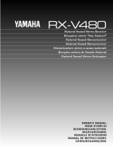 Yamaha RX-V480 User manual