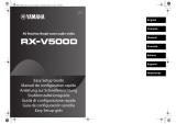 Yamaha RX-V500D Owner's manual