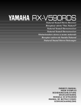 Yamaha RX-V590RDS User manual