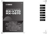 Yamaha RX-V775 Owner's manual