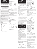 Yamaha ST9 Owner's manual