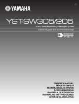 Yamaha YST-SW305 Owner's manual