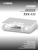 Yamaha TSX-132 White User manual