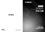 Yamaha TSX-140 Owner's manual