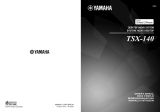 Yamaha TSX-140 Owner's manual