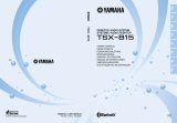 Yamaha TSX-B15 Owner's manual