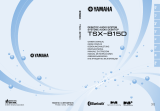 Yamaha TSX-B15D Owner's manual