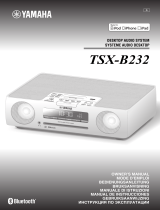 Yamaha TSX-B232 Black User manual