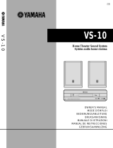 Yamaha VS-10 Owner's manual