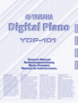 Yamaha YDP-101 User manual