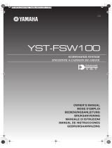 Yamaha YST-FSW100 Owner's manual